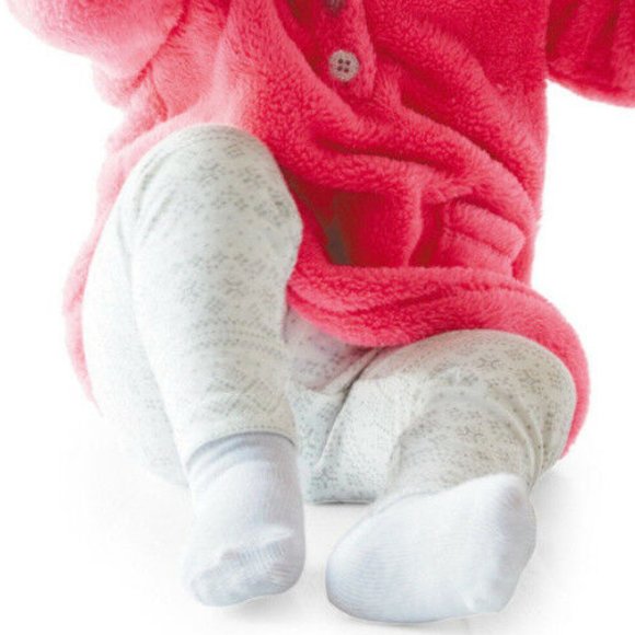 NWT Carter's Baby Girl's 2-PC Cardigan Leggings Set Hood Fair Isle 6M 9M… - Picture 4 of 5